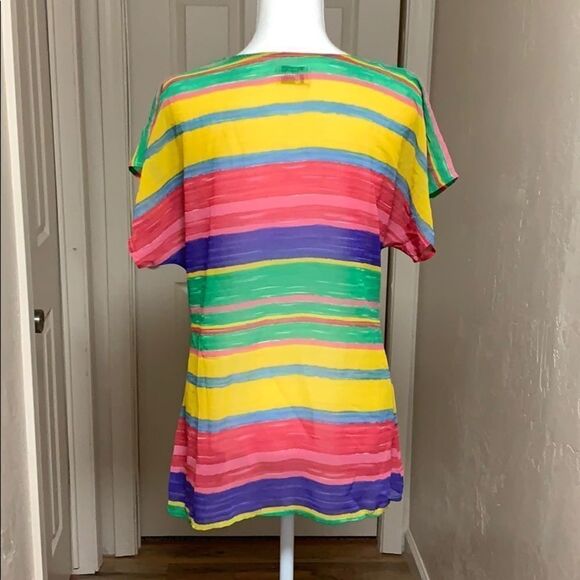 Show me your Mumu Circus Stripe Top SMALL - Picture 4 of 6